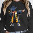 Kids HBCU Boys Grad Dabbing Graduation Unisex Sweatshirt