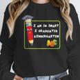 Kids Kindergarten Graduation Humor I'm So Smart I Graduated Unisex Sweatshirt