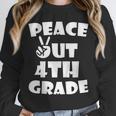 Kids Kids Peace Out 4th Grade For Graduation Unisex Sweatshirt
