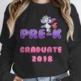 Kids Kids Pre-K PreSchool Unicorn GraduationShirt Unisex Sweatshirt