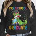 Kids Preschool Graduate T-Rex Dinosaur Preschool Graduation Unisex Sweatshirt