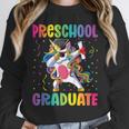 Kids Preschool Graduation Dab Unicorn Preschool Graduate Unisex Sweatshirt