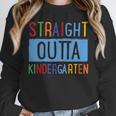 Kids STRAIGHT OUTTA KINDERGARTEN T-SHIRT FUNNY GRADUATION GIFT Unisex Sweatshirt