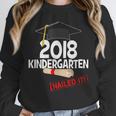 Kindergarten 2018 NAILED IT Graduation Graduate Unisex Sweatshirt