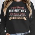 Kinesiology Major Student Shirt Graduation Unisex Sweatshirt