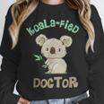 Koala Doctor Shirt Med Student Graduation Idea Unisex Sweatshirt