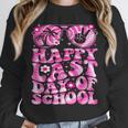 Last Day Of School Teacher Students School Graduation Groovy Unisex Sweatshirt