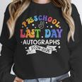 Last Day Of School Year 2025 Preschool Autograph Graduation Unisex Sweatshirt