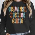 Lawyer True Crime Lover Addict Graduation Apparel Criminal Justice Girlie Major Degree Future Detective Unisex Sweatshirt
