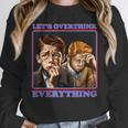 Let's Overthink Everything Shirt Antisocial Introvert Unisex Sweatshirt Let's Overthink Everything Shirt Antisocial Introvert Unisex Sweatshirt