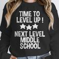 Level Up Middle School 5th Grade Graduation Party Unisex Sweatshirt