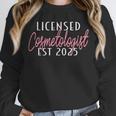Licensed Cosmetologist Graduation 2025 Cosmetology School Unisex Sweatshirt