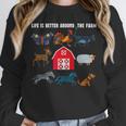 Life Is Better Around The Farm Nostalgia Trendy Unisex Sweatshirt