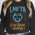 LMFT Graduation Licensed Marriage And Family Therapist LMFT Unisex Sweatshirt