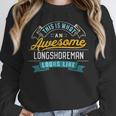 Longshoreman Shirt Awesome Job Occupation Graduation Unisex Sweatshirt