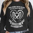 Loss In Memory Of Grandmother Lung Cancer Awareness Products Unisex Sweatshirt Loss In Memory Of Grandmother Lung Cancer Awareness Products Unisex Sweatshirt