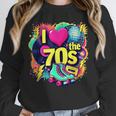 I Love The 70s Retro Cassette Roller Vinyl Nostalgia Vibes Unisex Sweatshirt I Love The 70s Retro Cassette Roller Vinyl Nostalgia Vibes Unisex Sweatshirt
