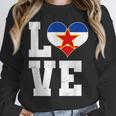 Love Yugoslavia Proud Yugoslav Nostalgia Unisex Sweatshirt