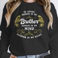 In Loving Memory Of My Brother Shirt Grief For Brother Unisex Sweatshirt