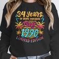 Made In 1990 Limited Edition 90s Nostalgia 34th Birthday Unisex Sweatshirt Made In 1990 Limited Edition 90s Nostalgia 34th Birthday Unisex Sweatshirt