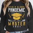 Master 2021 Graduation Graduate Masters Degree Unisex Sweatshirt