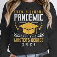 Master's Degree 2021 Master Graduation Graduate Unisex Sweatshirt