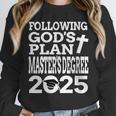 Masters Degree Graduation 2025 Christian MSW MPH MBA Unisex Sweatshirt