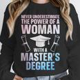 Masters Degree Graduation Art For Women Girls Masters Degree Unisex Sweatshirt