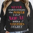 Masters Degree Graduation MPH Social Work Unisex Sweatshirt