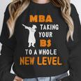 Masters Degree Graduation Shirt For MBA Grad Student Unisex Sweatshirt