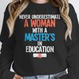 Masters In Education Degree Graduation Women MeD Unisex Sweatshirt