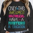 Masters In Education Degree Graduation Women MeD Unisex Sweatshirt