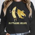 Medium Mature Banana Banana Real School Graduation Celebrations Unisex Sweatshirt