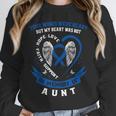In Memory Of Aunt Colon Cancer Awareness Uplifting Unisex Sweatshirt