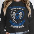In Memory Of Daughter In Law Colon Cancer Awareness Products Unisex Sweatshirt