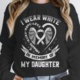 In Memory Of My Daughter Lung Cancer Awareness Graphic Unisex Sweatshirt In Memory Of My Daughter Lung Cancer Awareness Graphic Unisex Sweatshirt