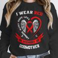 In Memory Of Godmother Heart Disease American Heart Month Unisex Sweatshirt In Memory Of Godmother Heart Disease American Heart Month Unisex Sweatshirt