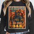 In Memory And Honor We Will Never Forget 343 Firefighters Unisex Sweatshirt