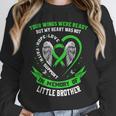 In Memory Of Little Brother Non Hodgkins Lymphoma Awareness Unisex Sweatshirt In Memory Of Little Brother Non Hodgkins Lymphoma Awareness Unisex Sweatshirt