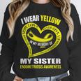 In My Memory Of My Sister ENDOMETRIOSIS AWARENESS Unisex Sweatshirt