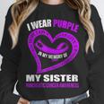 In My Memory Of My Sister PANCREATIC CANCER AWARENESS Unisex Sweatshirt