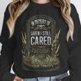 In Memory Of When I Still Cared Halloween Gravestone Unisex Sweatshirt In Memory Of When I Still Cared Halloween Gravestone Unisex Sweatshirt