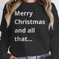 Merry Christmas Sarcastic Phrase For Introvert People Unisex Sweatshirt Merry Christmas Sarcastic Phrase For Introvert People Unisex Sweatshirt