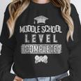 Middle School Graduation Tee Video Gaming Graduate Shirts Unisex Sweatshirt