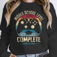 Middle School Level Complete Gamer Class Of 2025 Graduation Unisex Sweatshirt