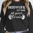Midwife Est 2018 At Your Cervix Graduation Unisex Sweatshirt
