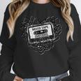 Mixed Tape Emotions Music Lover Nostalgia Quote Unisex Sweatshirt
