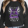 Mom & Dad My Angels In Memory Of Parents In Heaven Unisex Sweatshirt Mom & Dad My Angels In Memory Of Parents In Heaven Unisex Sweatshirt