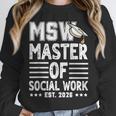MSW Est 2026 Masters Of Social Work Graduation Social Worker Unisex Sweatshirt