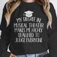 Musical Theater Major Graduation Unisex Sweatshirt
